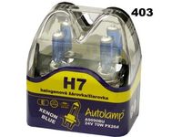 krabička AUTOLAMP H7 24V 70W PX26d XENON BLUE 2ks